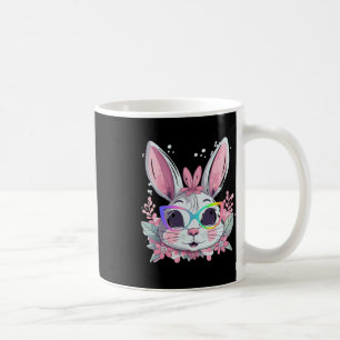 Mug Lapin Mignon Visage Tie Dye Gles Fille Joyeuse Pâq