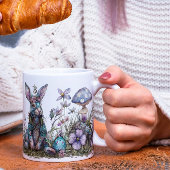 Mug Lapin mystique aux champignons