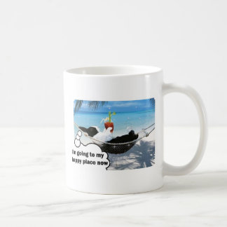 Mug Lapin néerlandais dans l'endroit heureux
