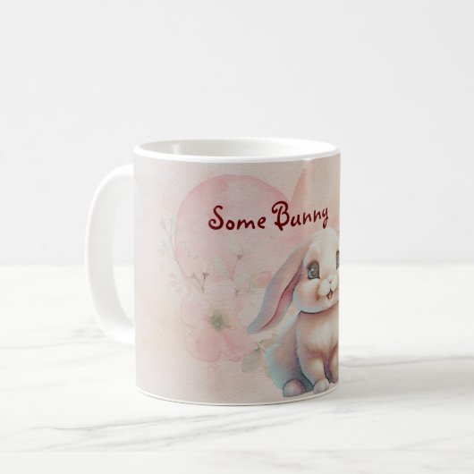 Mug Lapin n'papillon (Devant gauche)