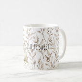 Mug Lapin oeuf de Pâques La vie est douce (Devant droit)