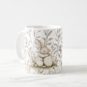 Mug Lapin oeuf de Pâques La vie est douce (Devant gauche)