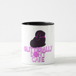 Mug Lapin pailleté s'en fiche