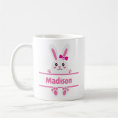 Mug Lapin Pâques Rose (Gauche)