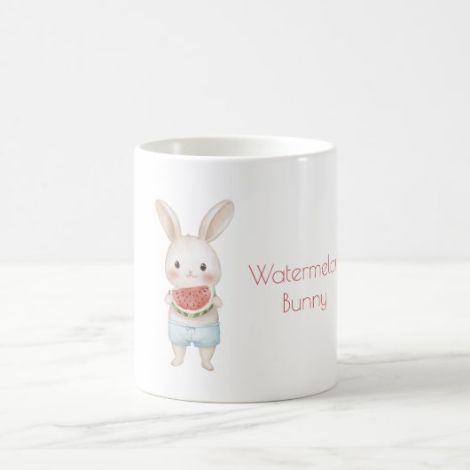 Mug Lapin Pastèque de Plage (Centre)