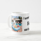 Mug Lapin propriétaire animal de compagnie lapin cadea (Devant gauche)