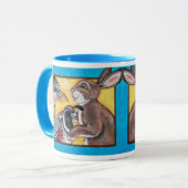 Mug Lapin, Quail Roadrunner Desert Southwest Wildlife (Devant gauche)