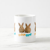 Mug Lapin qui saute – Lapin mignon et impertinent (Centre)