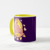 Mug lapin-renard aux tons pastel (Devant gauche)