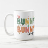 Mug Lapin Rétro : Bunny Bunny Bliss (Gauche)