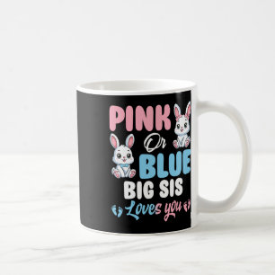 Mug Lapin Révélation du Sexe Grande Sœur T'aime Rose o