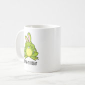 Mug Lapin Ribbit Funny Lapin Frog Pun (Devant gauche)