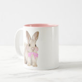 Mug Lapin Rose Mignon (Devant gauche)