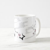Mug Lapin rose triste de Lillte (Devant droit)