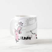 Mug Lapin rose triste de Lillte (Devant gauche)
