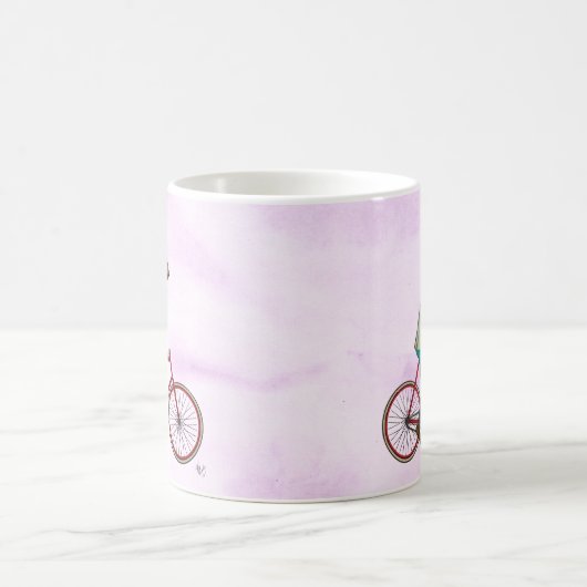 Mug Lapin Sur Vélo 3 (Centre)