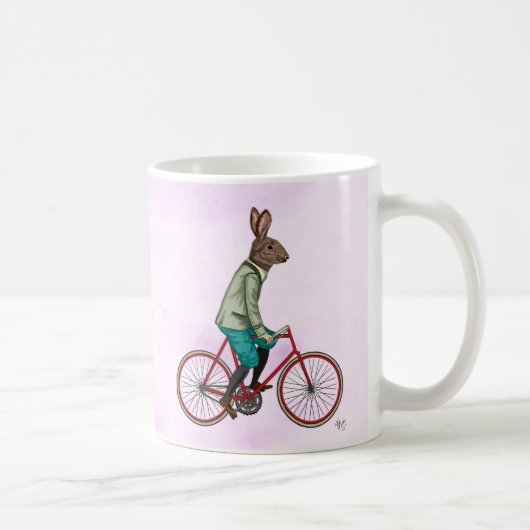 Mug Lapin Sur Vélo 3 (Droite)