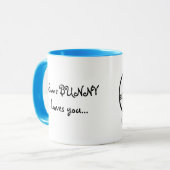 Mug lapin, un certain BUNNYLoves vous… (Devant gauche)