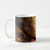 Mug Lapin Whimsical dans une forêt enchantée (Gauche)