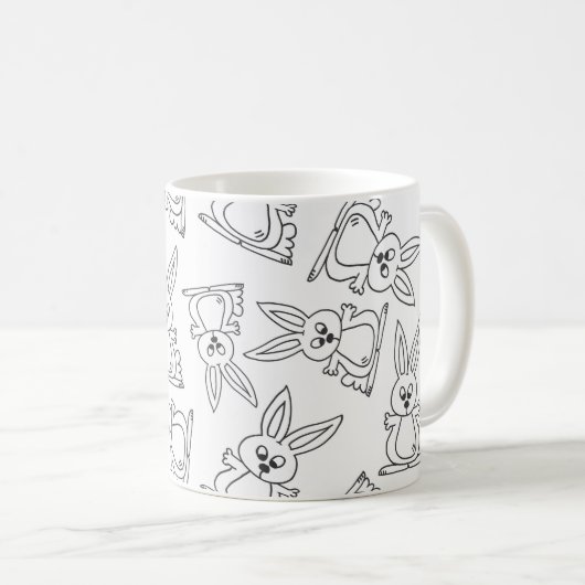 Mug Lapins (Devant droit)