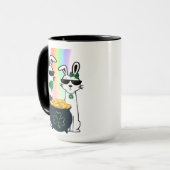 Mug Lapins Cool et Pot d'Or (Devant gauche)