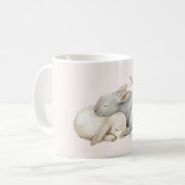 Mug Lapins de doux rêves (Devant gauche)