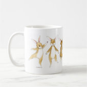 Mug Lapins de houblon de danse (Gauche)