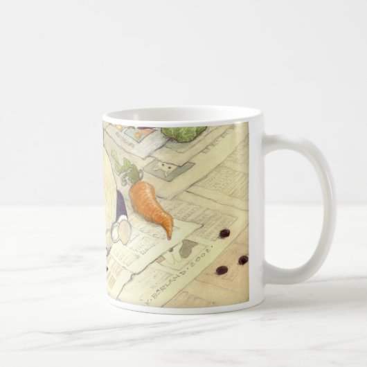 Mug lapins de mots croisé (Droite)