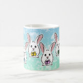 Mug Lapins de Pâques en forme d'oeuf (Centre)