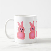 Mug Lapins de Pâques roses (Gauche)