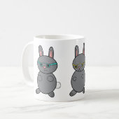 Mug Lapins Portant Des Lunettes (Devant gauche)