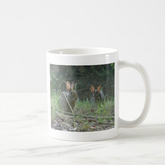 Mug Lapins sauvages Cottontail Est Paire Vêtements Cad (Droite)