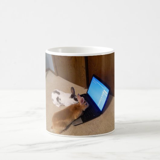 Mug Lapins sur le Web par JokeApptv TM (Centre)