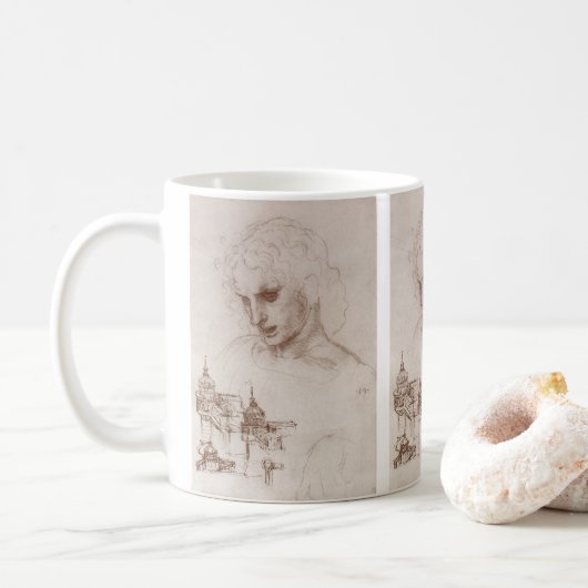 Mug L'apôtre Jacobus Sforza de Léonard de Vinci (Avec donut)