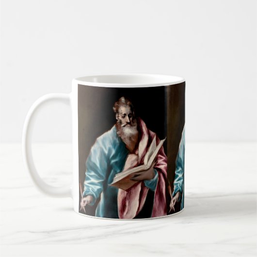 Mug L'apôtre St. Matthieu par El Greco (Gauche)