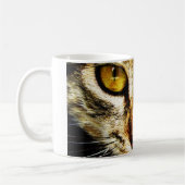 Mug L'apparence expressive d'un chat domestique (Gauche)