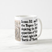 Mug L'apparition en 1066 de la comète de Halley (Devant droit)