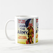Mug L'appel au devoir ~ Rejoignez l'armée (Gauche)