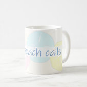 Mug L'appel de la plage (Devant droit)