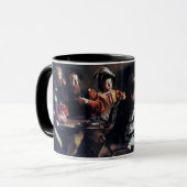 Mug L'appel de Saint Matthieu, Caravaggio (Devant gauche)