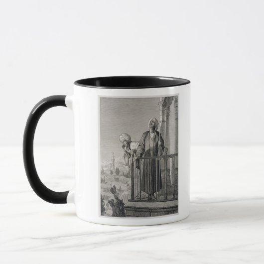 Mug L'appel du muezzin à la prière, 19ème siècle (Gauche)
