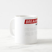 Mug L'appréciation de l'anniversaire de travail des tr (Devant gauche)