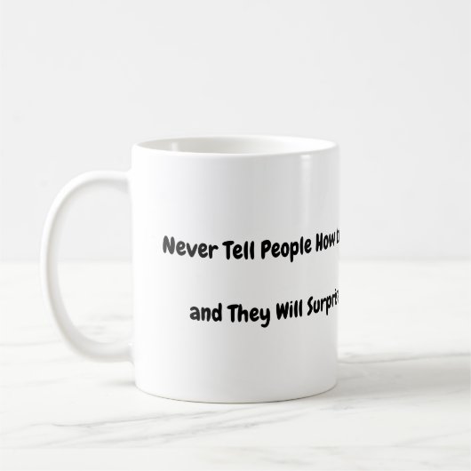 Mug L'approche du leadership (Gauche)