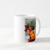 Mug L'aquarelle photo instantanée Fox (Devant droit)