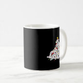 Mug Lar Bear Christmas Tree Funny Animal Christmas Lar (Devant droit)