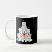 Mug Lar Bear Christmas Tree Xmas Pajamas (Gauche)