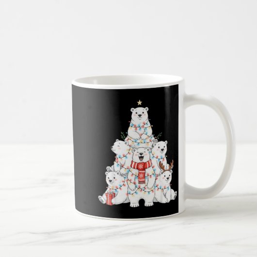 Mug Lar Bear Christmas Tree Xmas Pajamas (Droite)