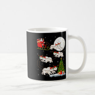 Mug Lar Bear Père Noël Traîneau Volant Drôle Magique N