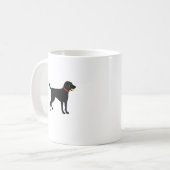 Mug Larador Fetch, balle de jeu du Black Lab (Devant gauche)