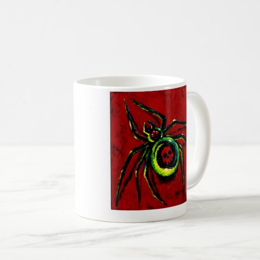 Mug l'araignée (Devant droit)